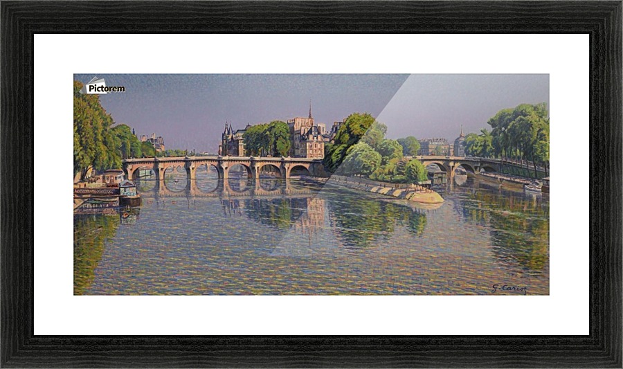 Pont Neuf Picture Frame print