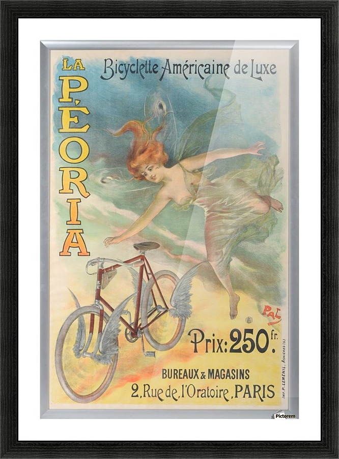 La Peoria Picture Frame print