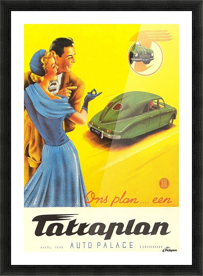 Tattaplan Picture Frame print