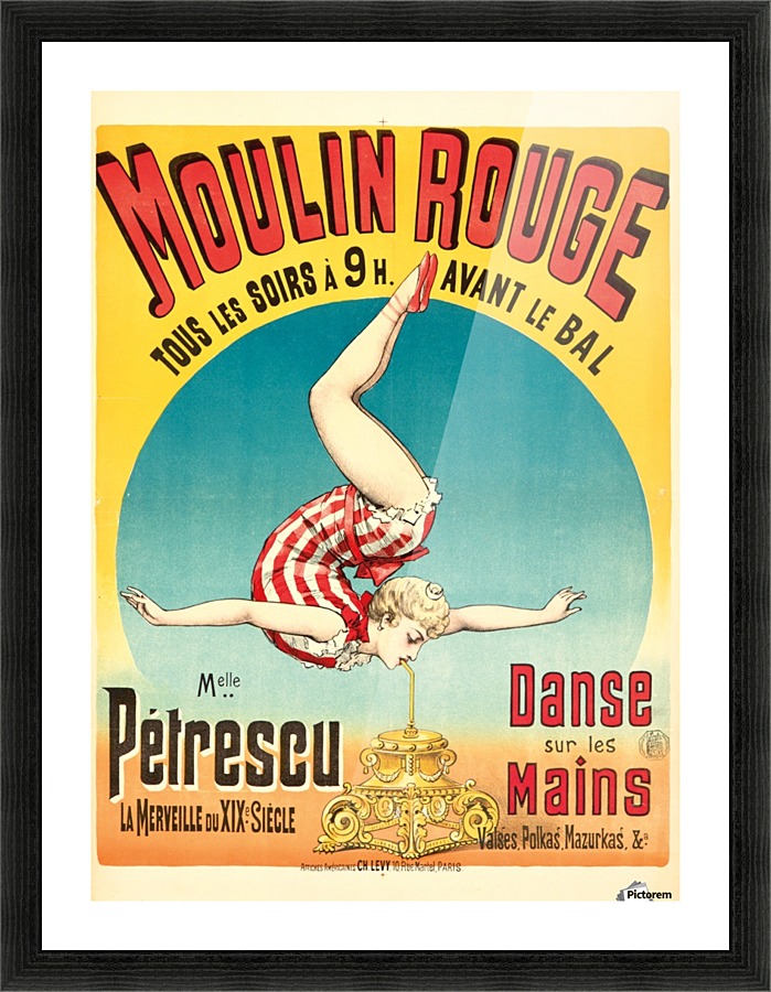 Danse Sur Le Mains Picture Frame print