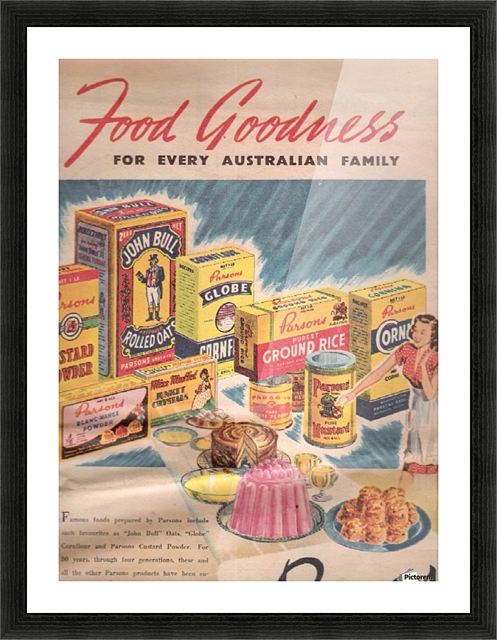 Food Goodness Picture Frame print