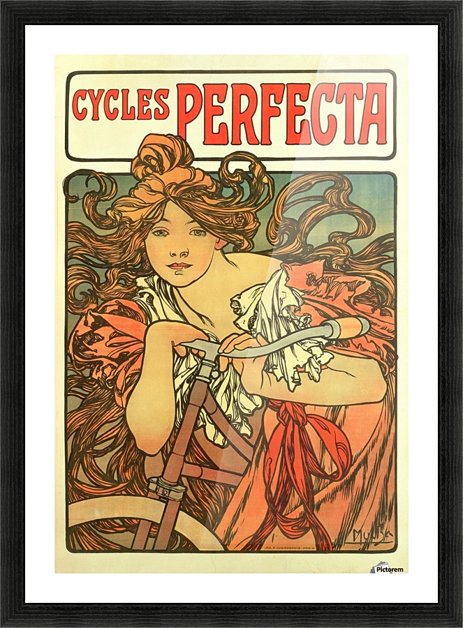 Cycles Perfecta Picture Frame print