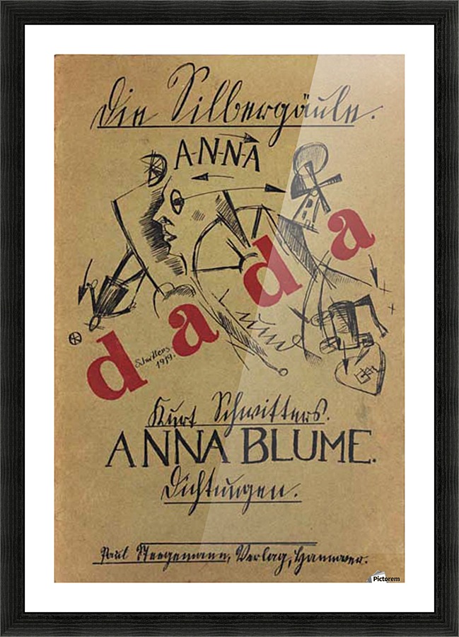 Anna Blume Picture Frame print