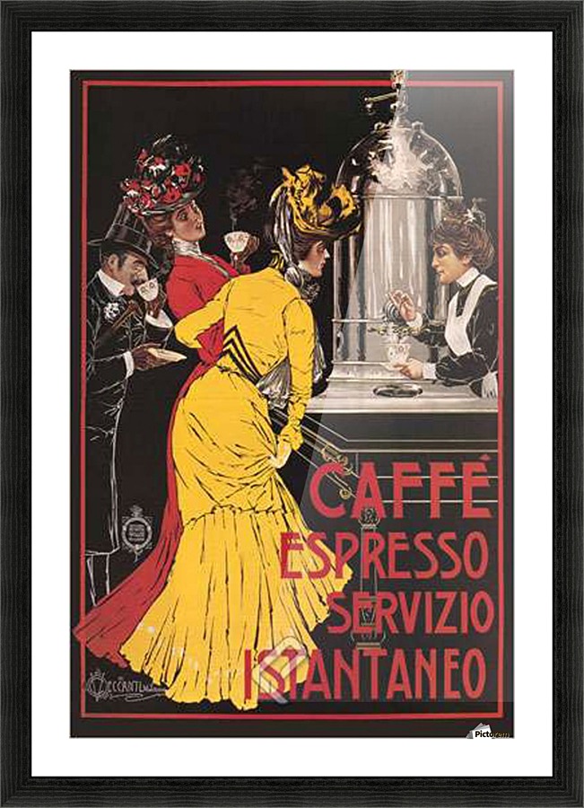 Caffe Espresso Picture Frame print