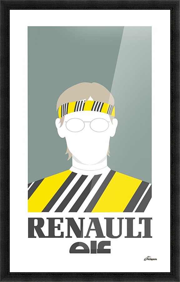 Renault elf Picture Frame print