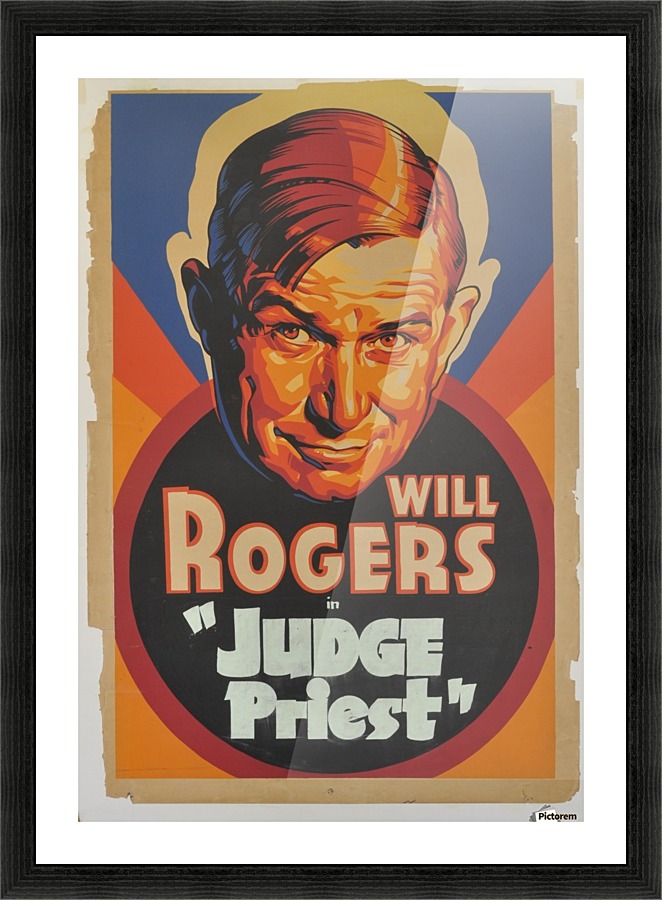 Judge Priest Picture Frame print