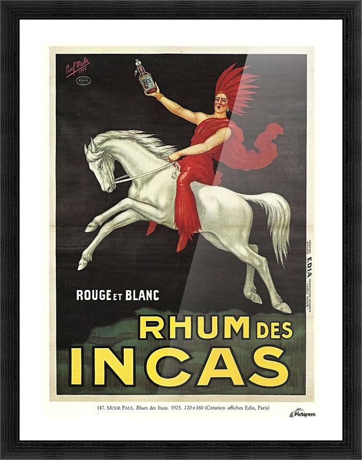 Rhum Des Incas Poster Picture Frame print