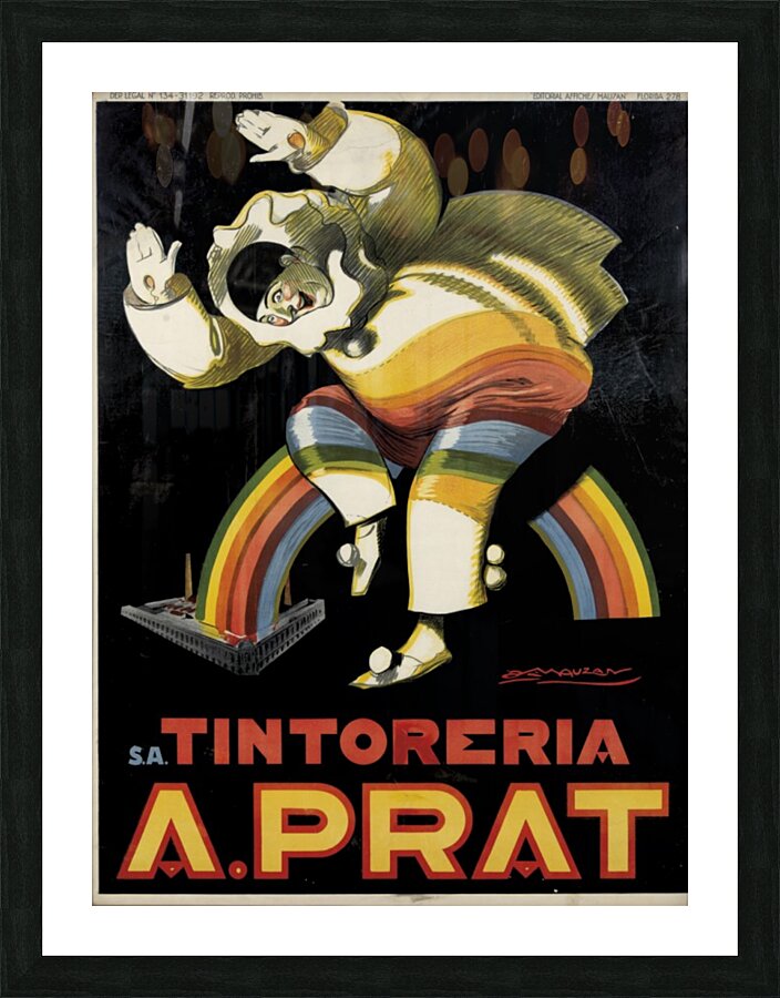 Tintoreria Picture Frame print