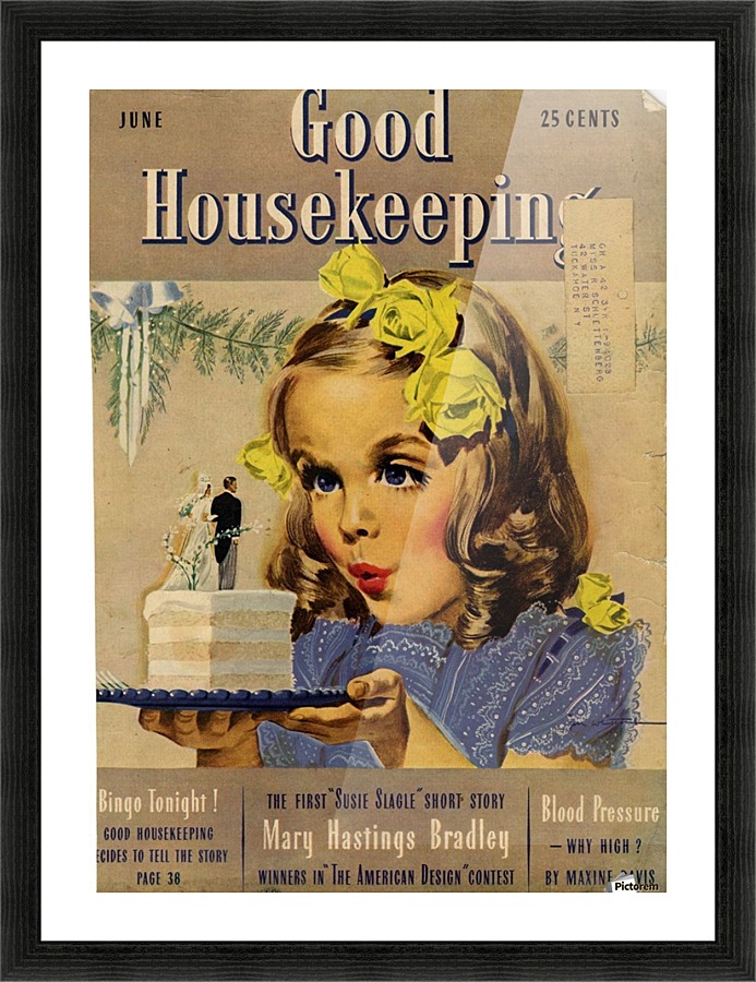 Good Housekeeping, June Picture Frame print