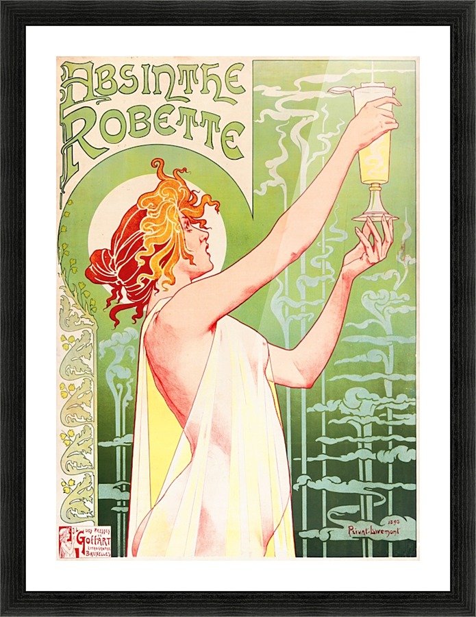 Absinthe Impression et Cadre photo