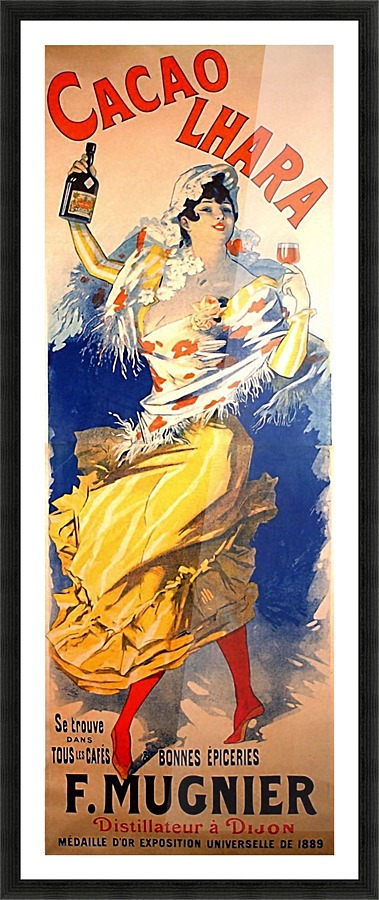 Cacao Lhara Picture Frame print