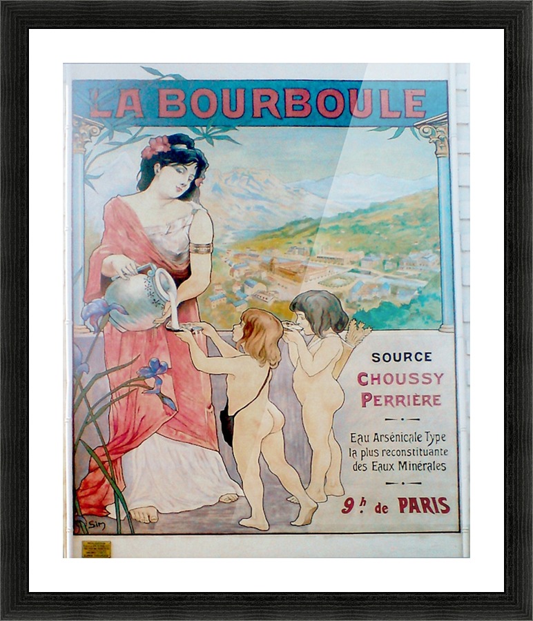 La Bourboule Picture Frame print