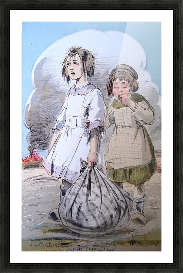Orphans Picture Frame print