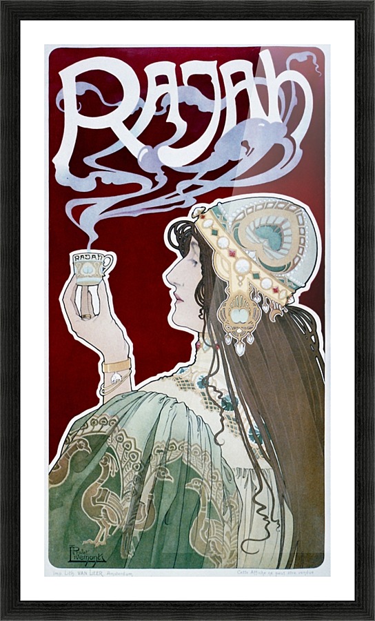 Rajah by Henri Privat Livemont Picture Frame print
