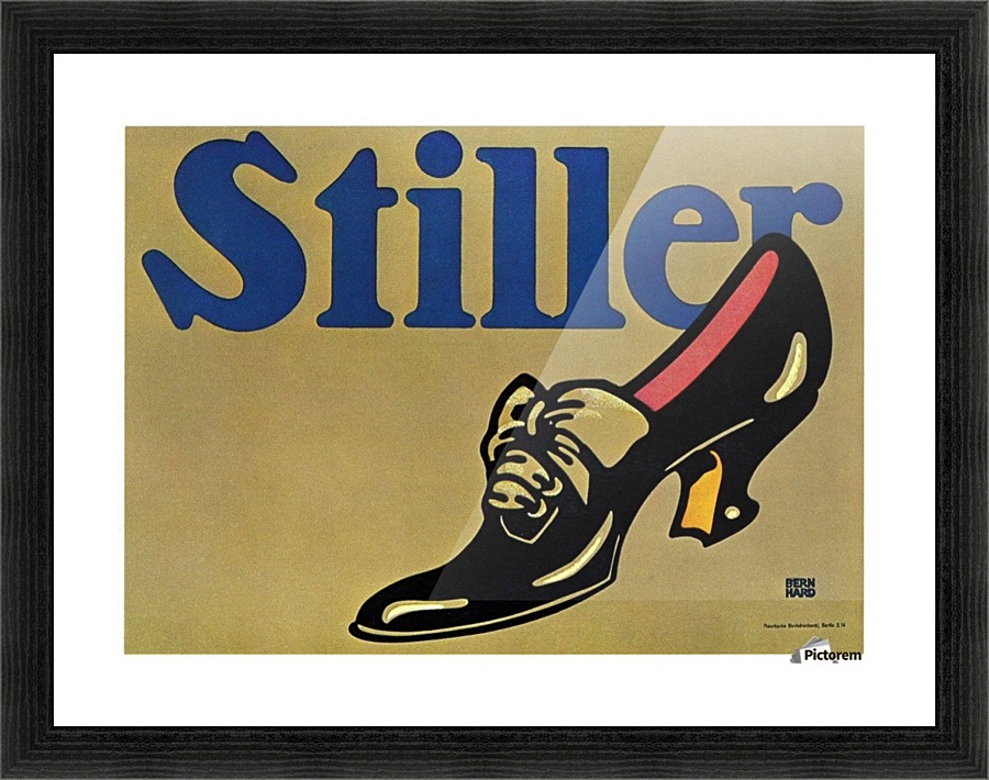 Stiller shoes Picture Frame print