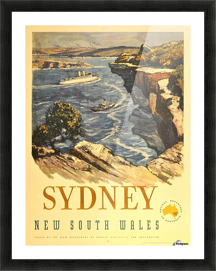 Sydney New South Wales Picture Frame print
