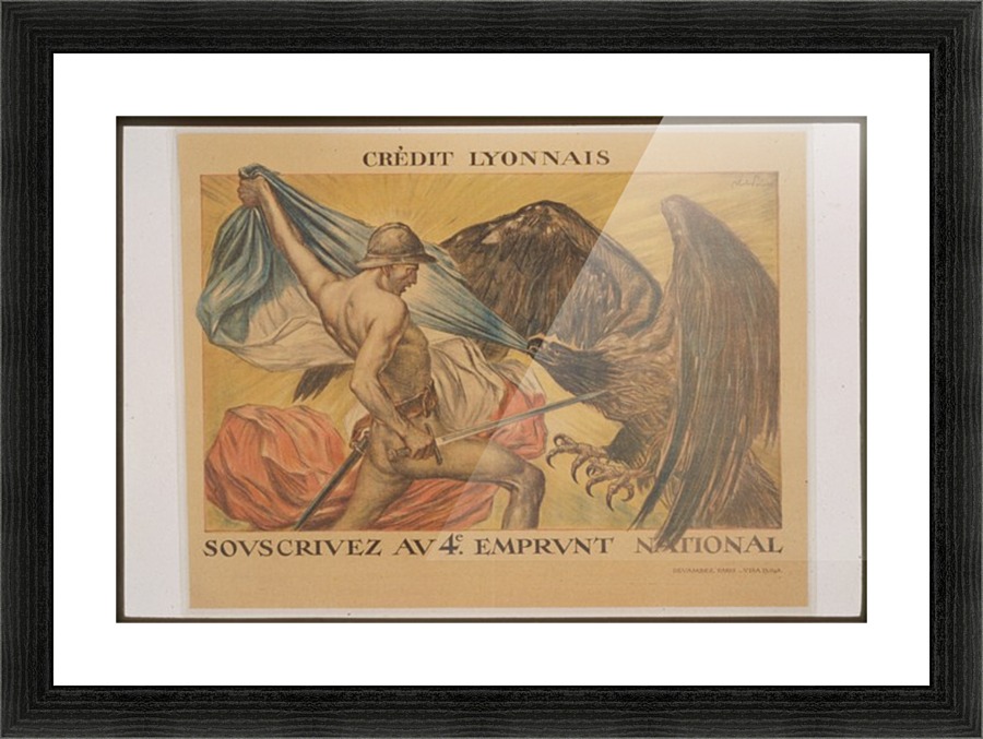 Vintage---Credit-Lyonnais-2 Picture Frame print