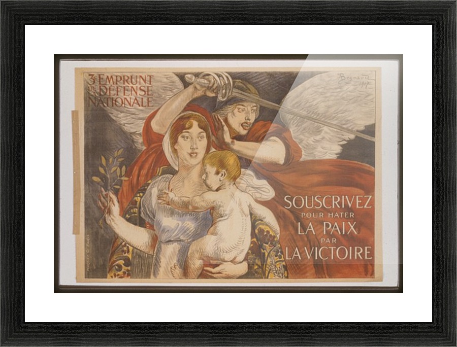 Vintage---Mother-and-Child Picture Frame print