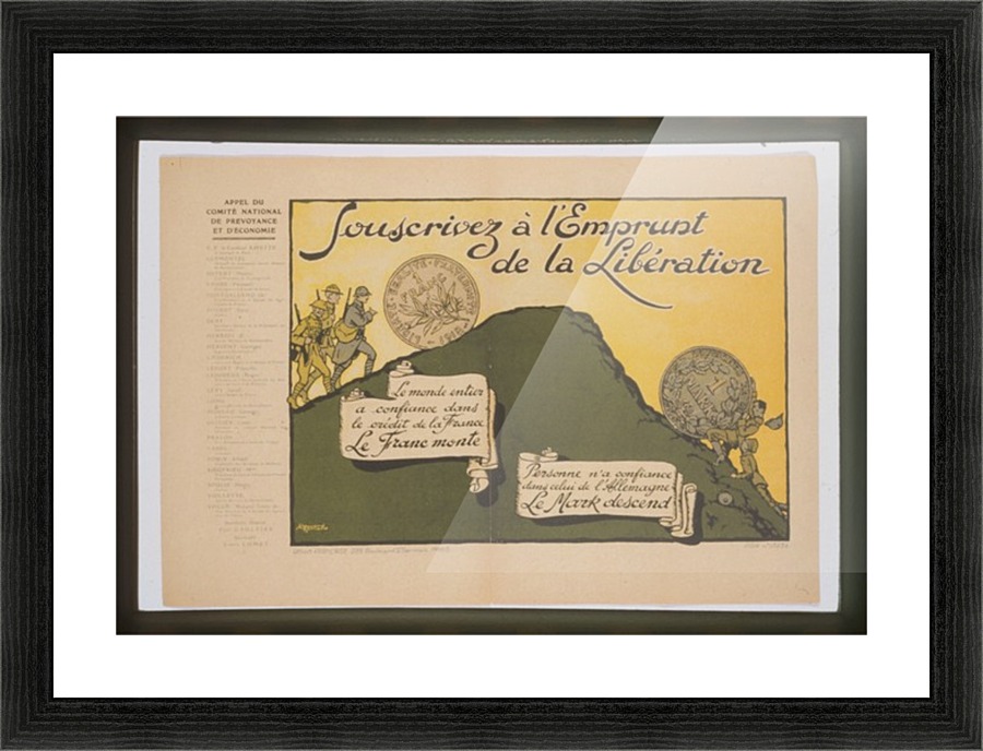 Vintage---Sysiphus Picture Frame print