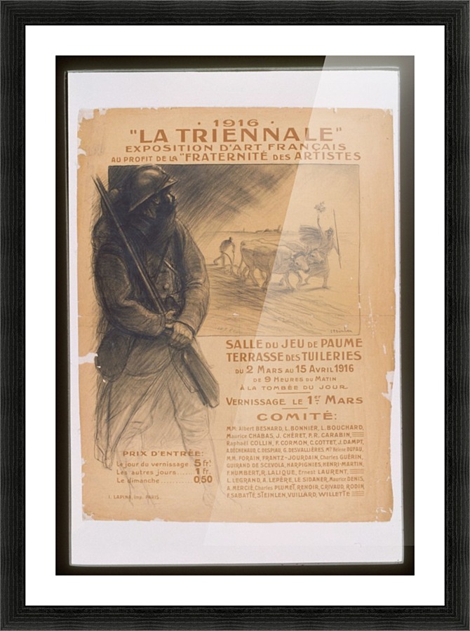 Vintage---Triennial Picture Frame print