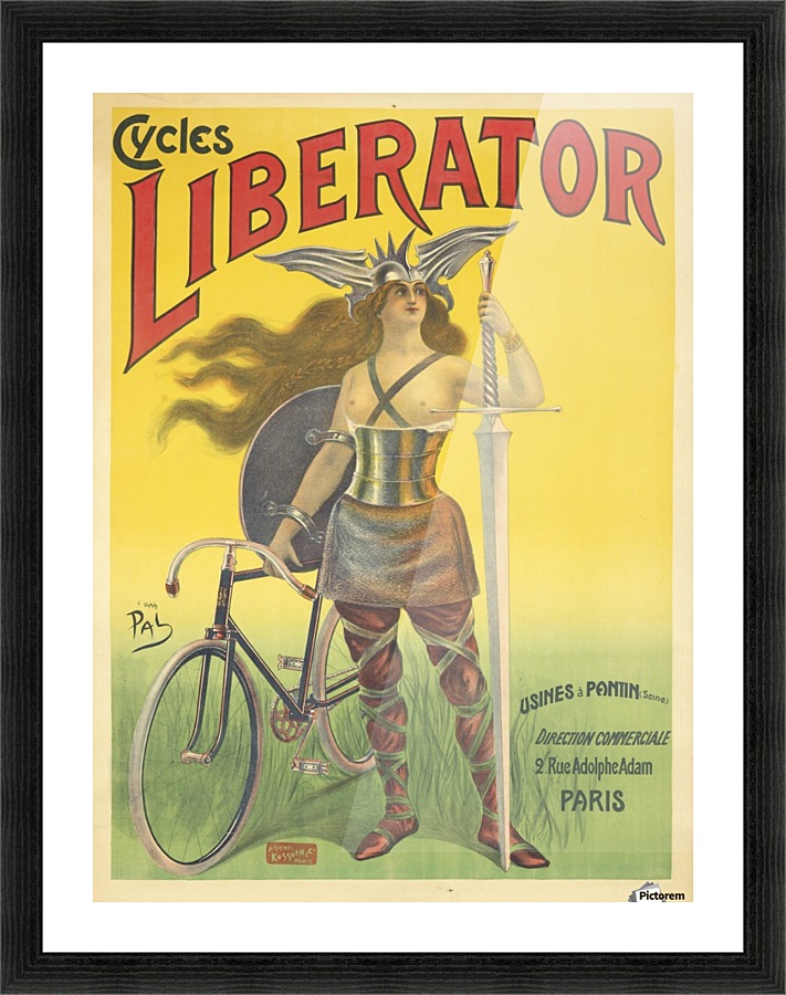 Liberator Cycles Picture Frame print