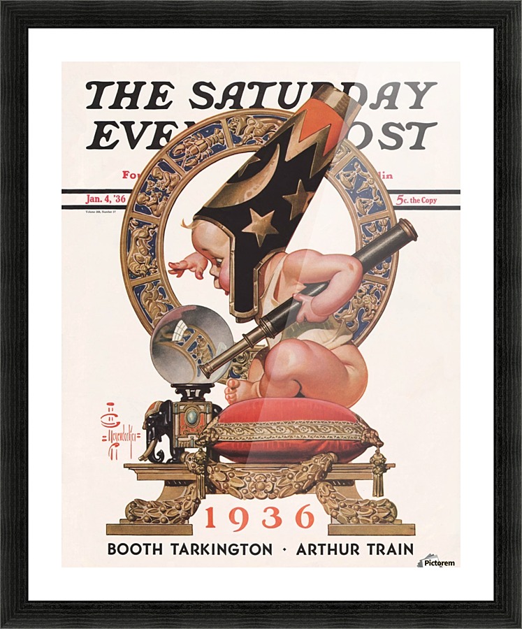 Lyendecker 1936 Picture Frame print