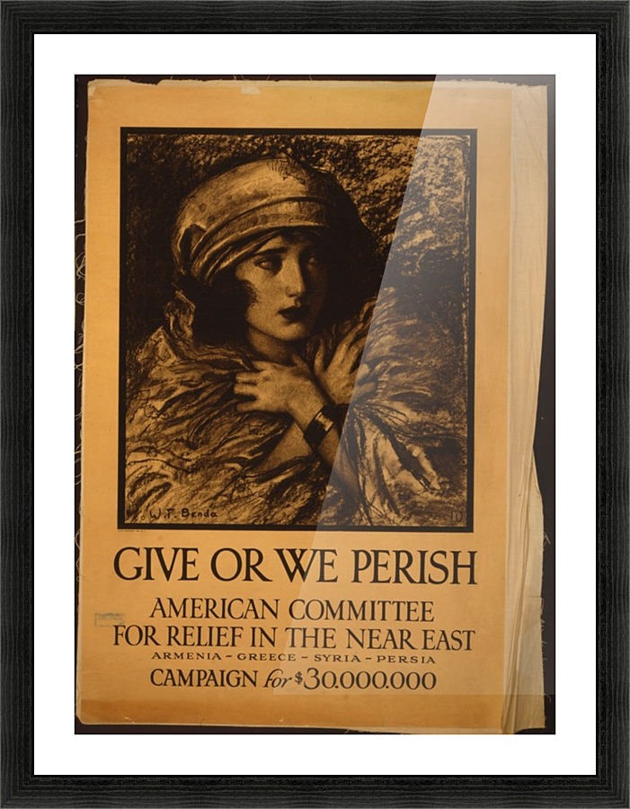 Give or Perish Picture Frame print
