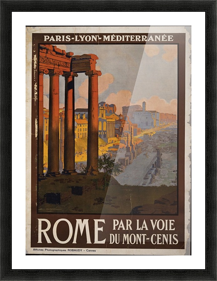 Rome Picture Frame print