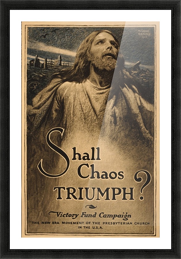 Shall Chaos Triumph! Picture Frame print