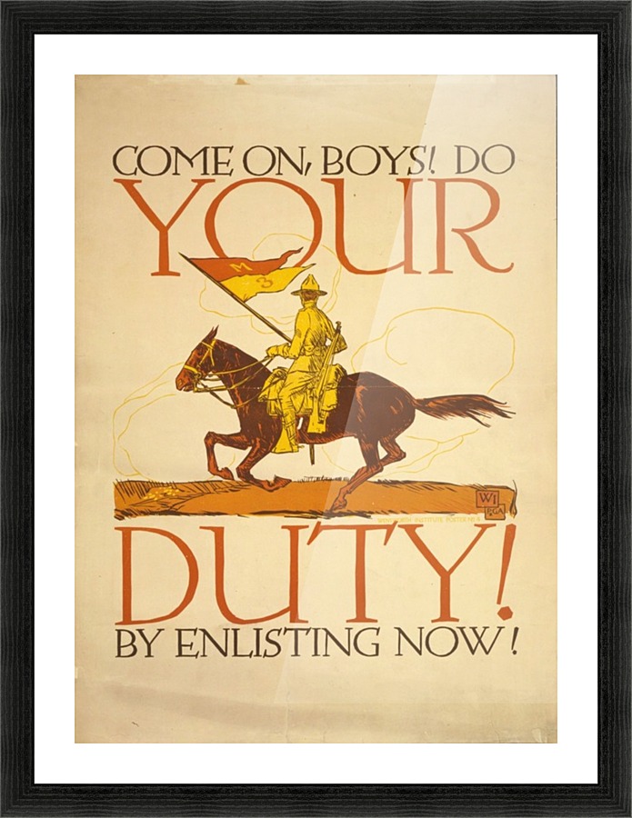 Your Duty Picture Frame print