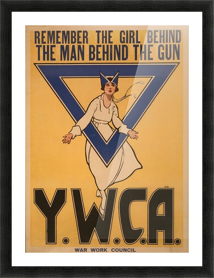 YWCA Picture Frame print