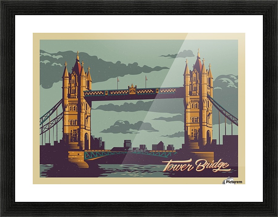 London Tower Bridge Picture Frame print