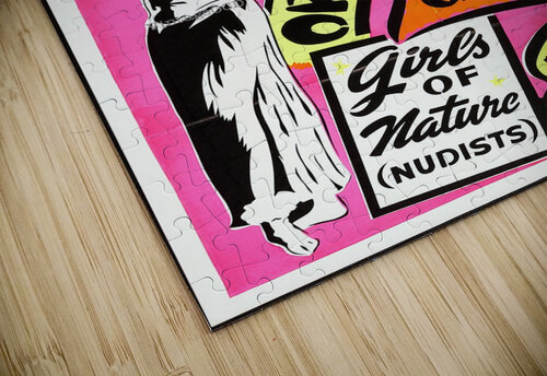 4 Unit Show VINTAGE POSTER puzzle