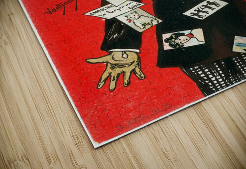 La Cartolinomania VINTAGE POSTER puzzle