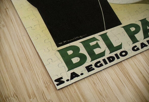Bel Paese VINTAGE POSTER puzzle
