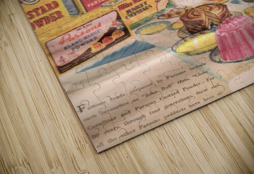 Food Goodness VINTAGE POSTER puzzle