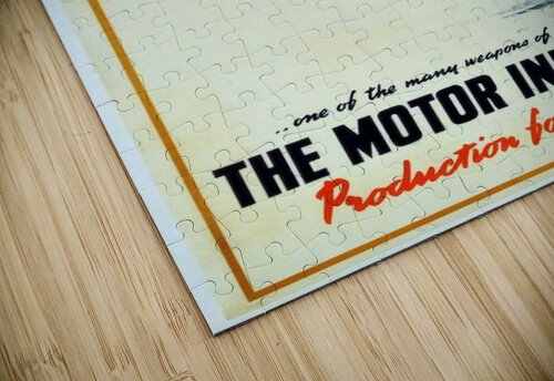 I am the Torpedo VINTAGE POSTER puzzle