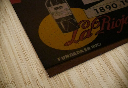 Es excelente vino VINTAGE POSTER puzzle