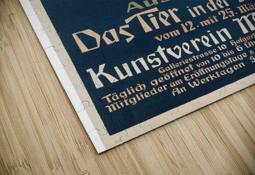 Austtellung VINTAGE POSTER puzzle