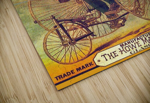 Howe Bicycles VINTAGE POSTER puzzle