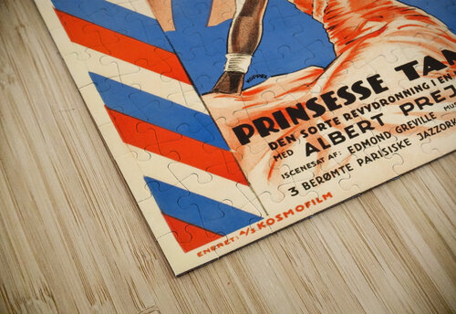 Princesse Tam Tam VINTAGE POSTER puzzle