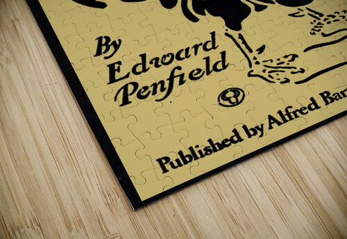 A stenciled calendar for 1904 VINTAGE POSTER puzzle