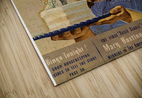 Good Housekeeping, June VINTAGE POSTER puzzle