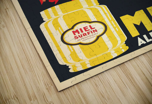 Miel Alphandery VINTAGE POSTER puzzle