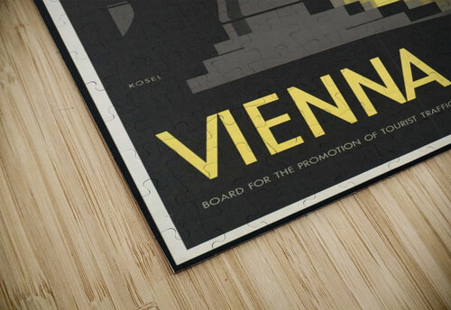 Vienna Vintage Posters VINTAGE POSTER puzzle