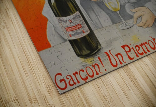Pierrot Absinthe VINTAGE POSTER puzzle
