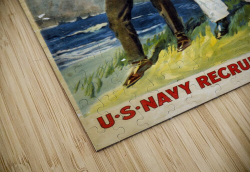 Navy needs you VINTAGE POSTER puzzle