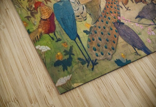 Birds VINTAGE POSTER puzzle