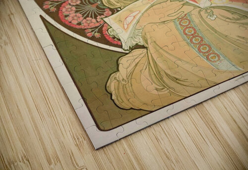 Obraz by Alphonse Mucha VINTAGE POSTER puzzle