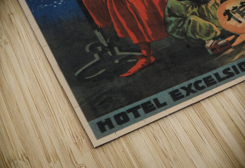 Hotel Excelsior Lido Venezia vintage poster 1924 VINTAGE POSTER puzzle